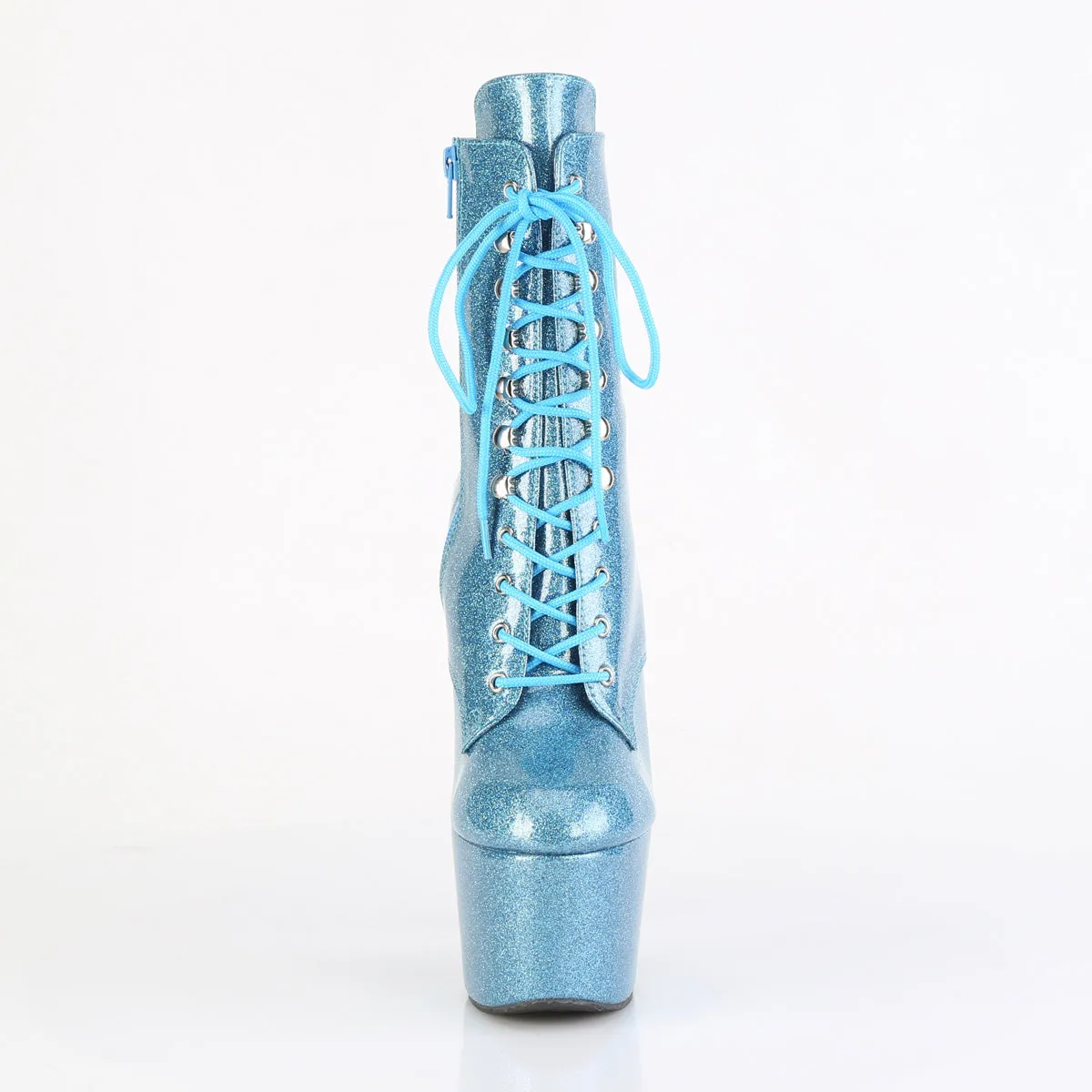 ADORE-1020GP Pleaser Baby Blue Glitter Sexy Platform Shoes (Pole Dancing Heels)