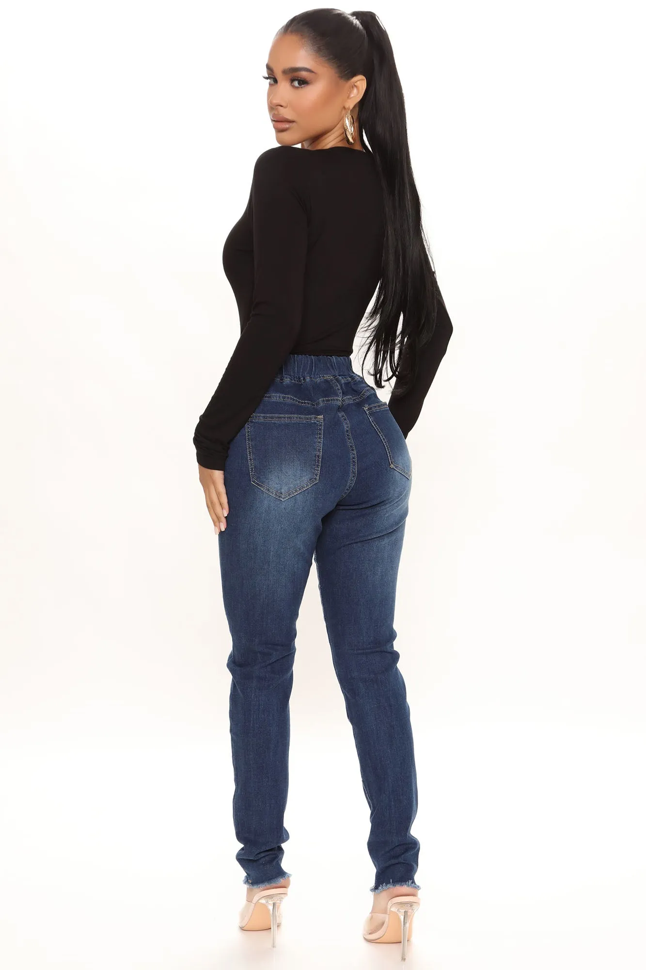 Always Out Of Time Skinny Jeans - Dark Wash