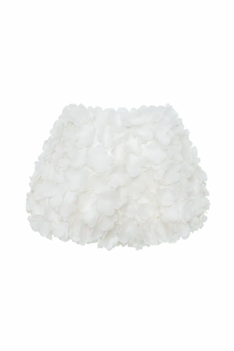 AMAL SHORTS IN WHITE