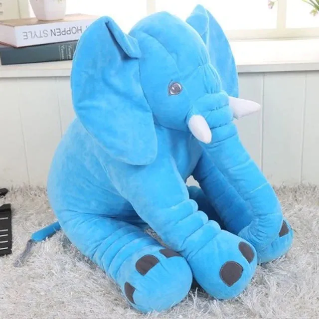Baby Elephant Cuddle Pillow (2 ft) | 4 colors | Scented