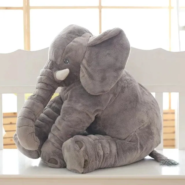 Baby Elephant Cuddle Pillow (2 ft) | 4 colors | Scented