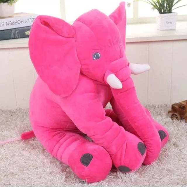 Baby Elephant Cuddle Pillow (2 ft) | 4 colors | Scented