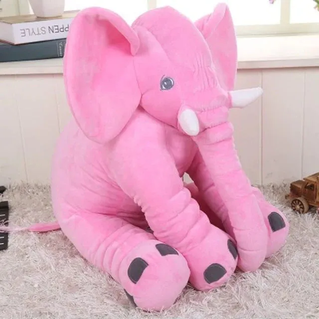 Baby Elephant Cuddle Pillow (2 ft) | 4 colors | Scented