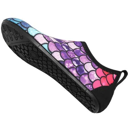 Barerun Kids Toddler Water Shoes Barefoot Quick-Dry Aqua Socks for Boys Girls Baby with Non-Slip Rubber Sole Purple 9.5-10 ToddlerPurple,