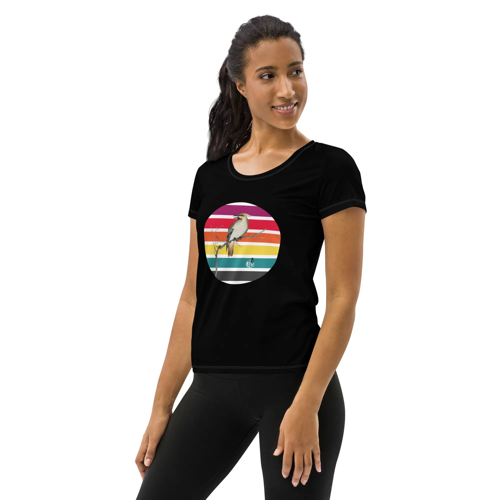 Bird & Spectral Sun Women's Athletic T-shirt