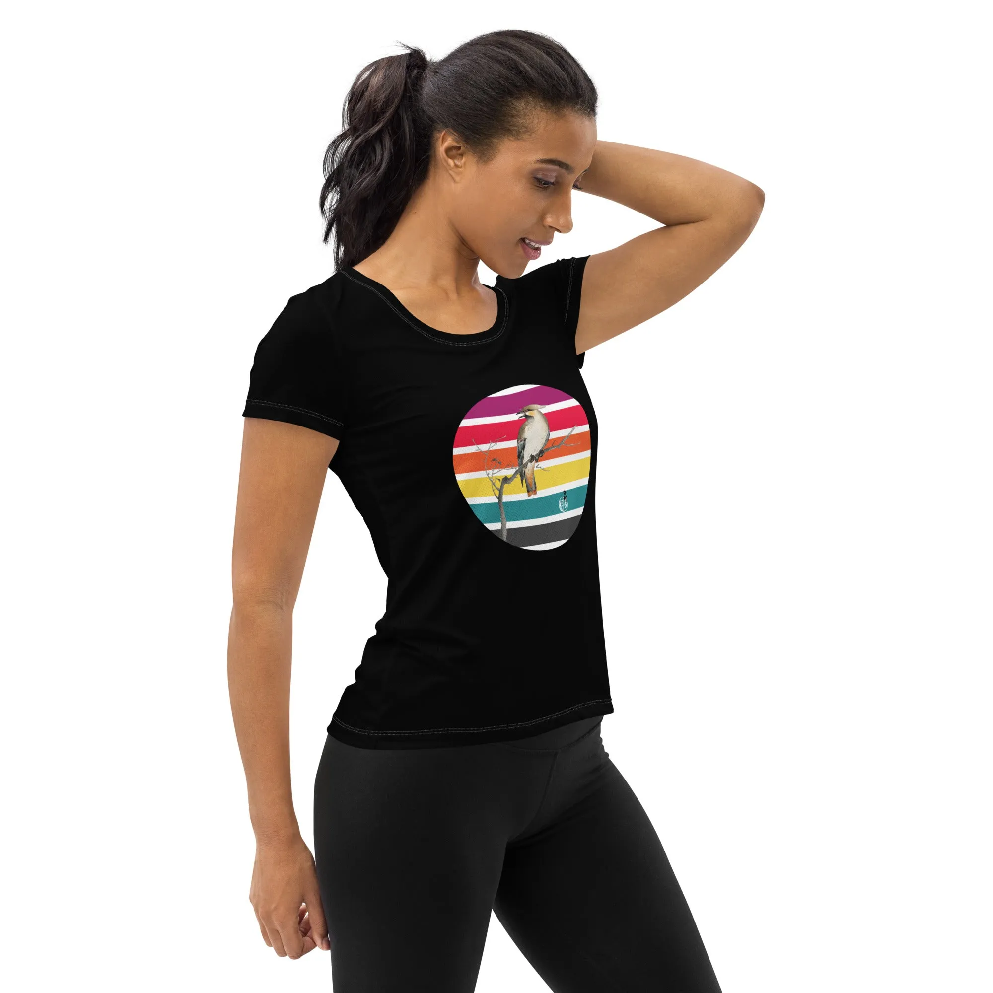 Bird & Spectral Sun Women's Athletic T-shirt