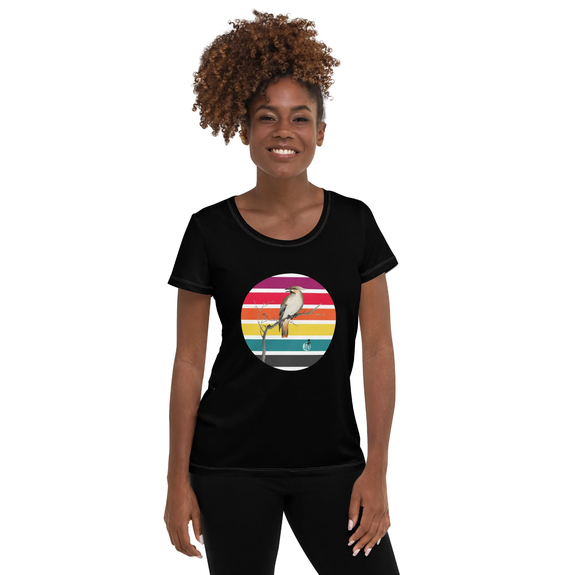 Bird & Spectral Sun Women's Athletic T-shirt
