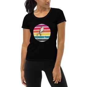 Bird & Spectral Sun Women's Athletic T-shirt