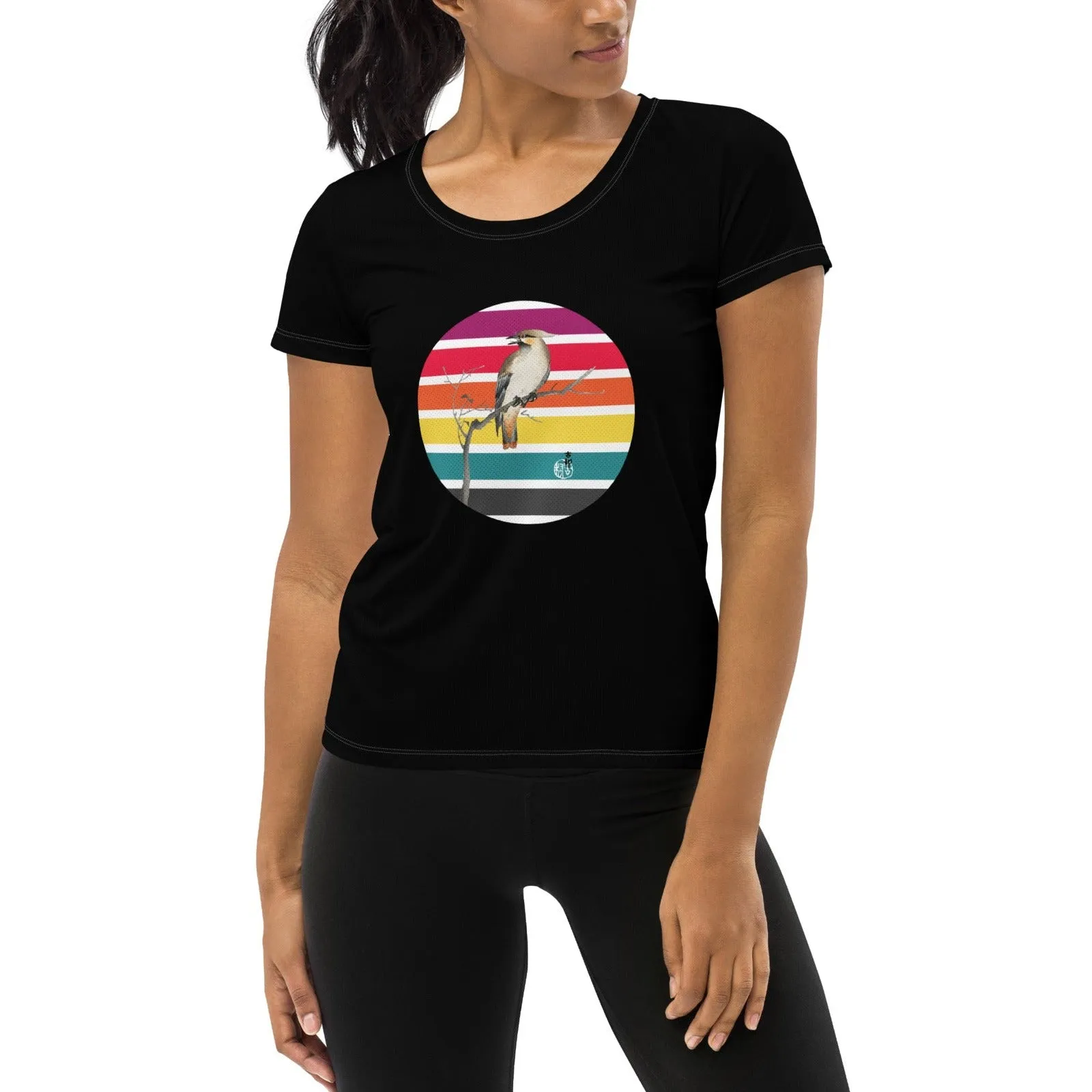 Bird & Spectral Sun Women's Athletic T-shirt