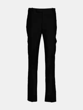 Black Cargo Trousers