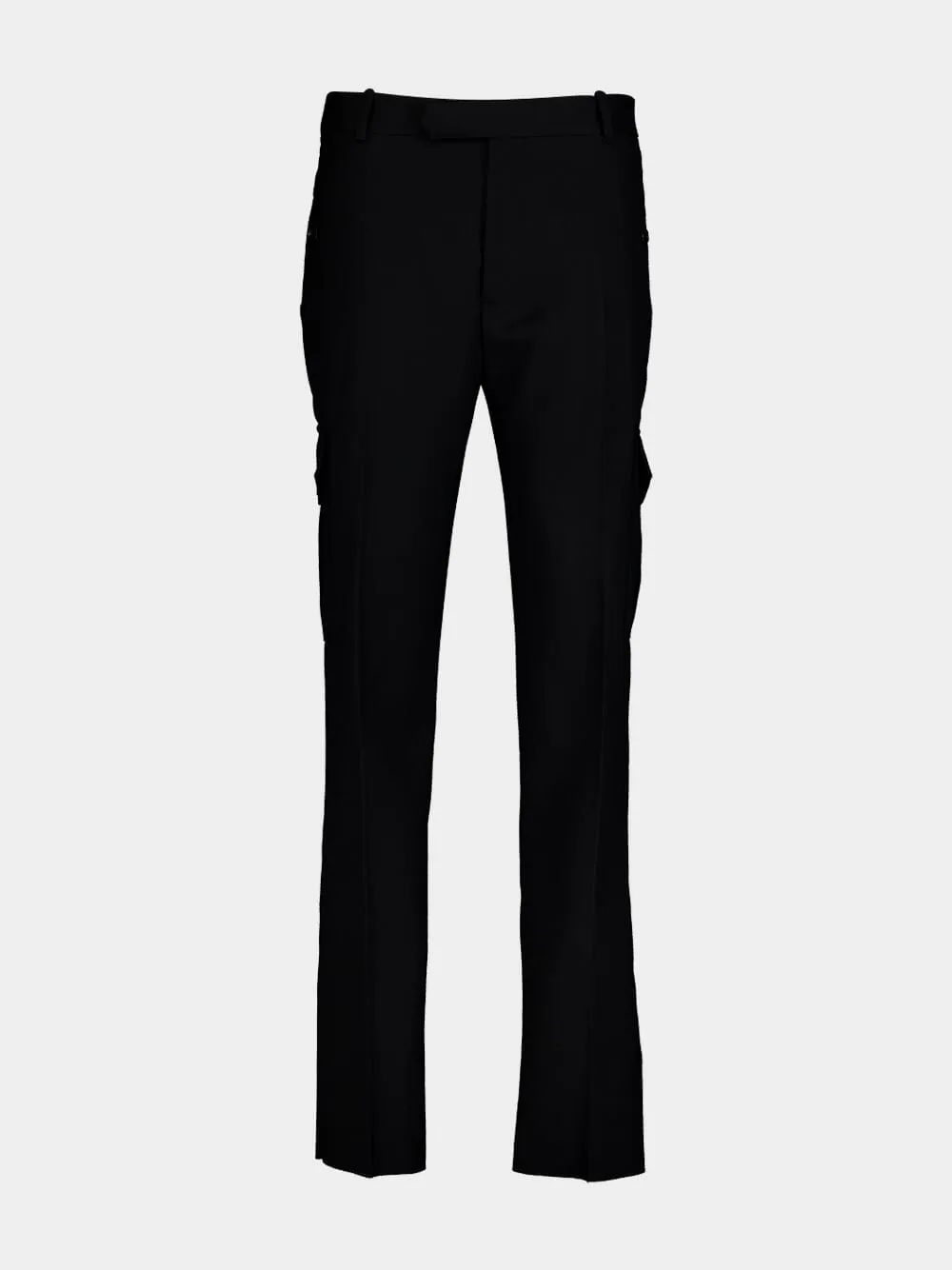 Black Cargo Trousers