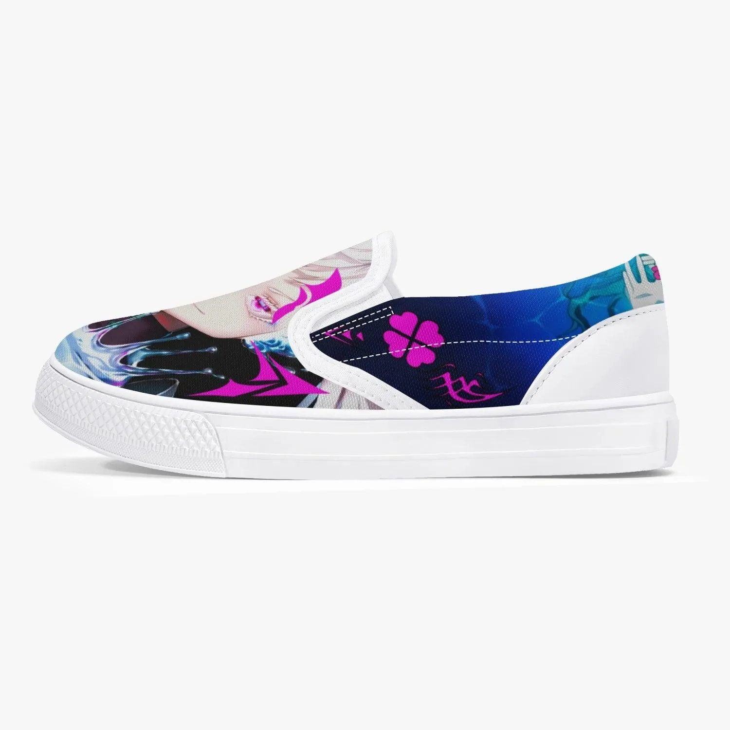Black Clover Noelle Silva Kids Slip Ons Anime Shoes