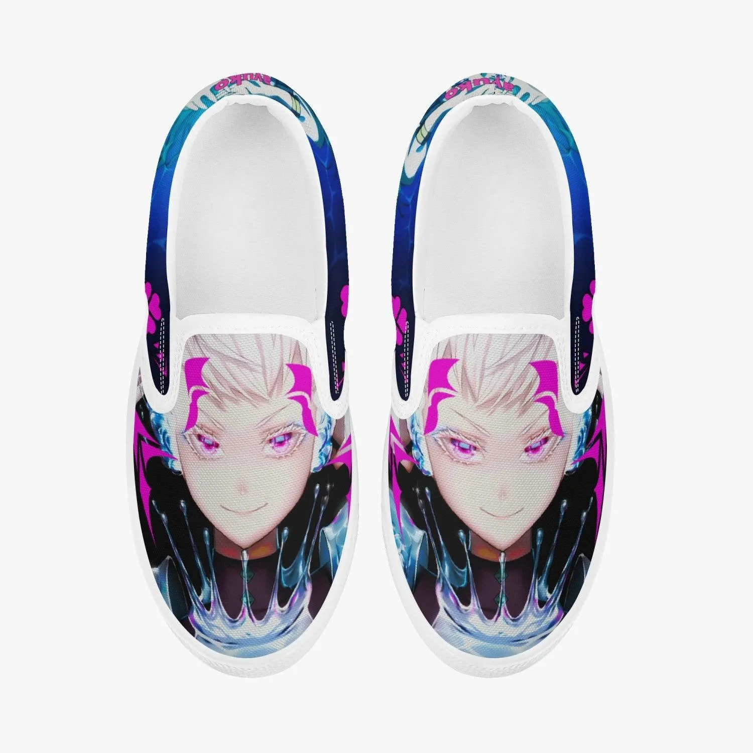 Black Clover Noelle Silva Kids Slip Ons Anime Shoes
