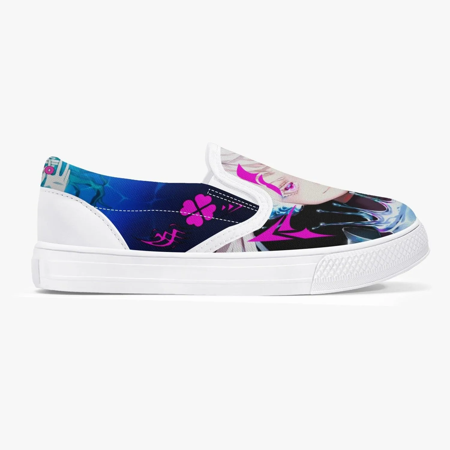 Black Clover Noelle Silva Kids Slip Ons Anime Shoes