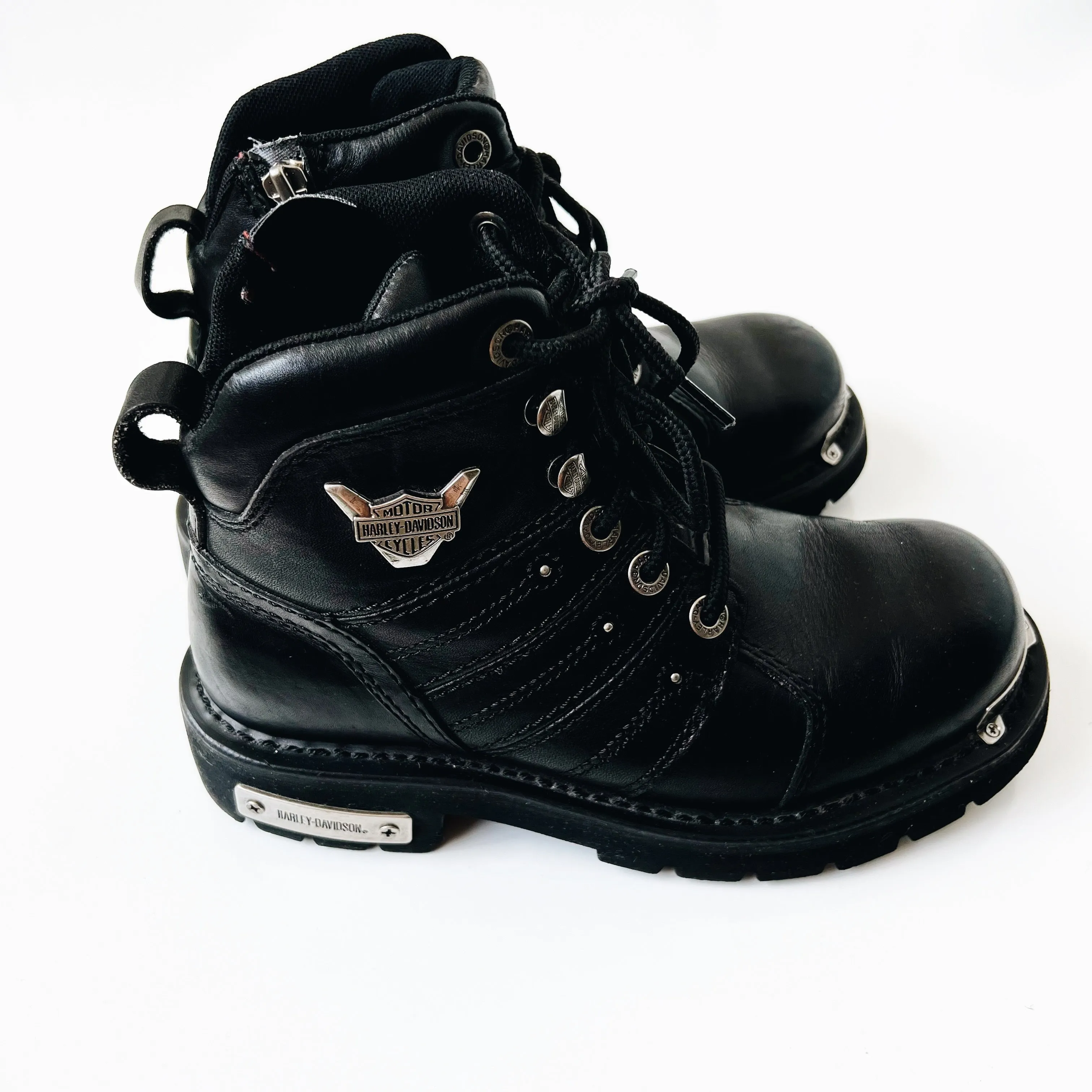 Black Harley Ankle Boots