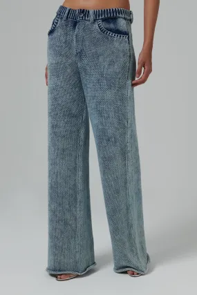 Blue Beren Knit Pants