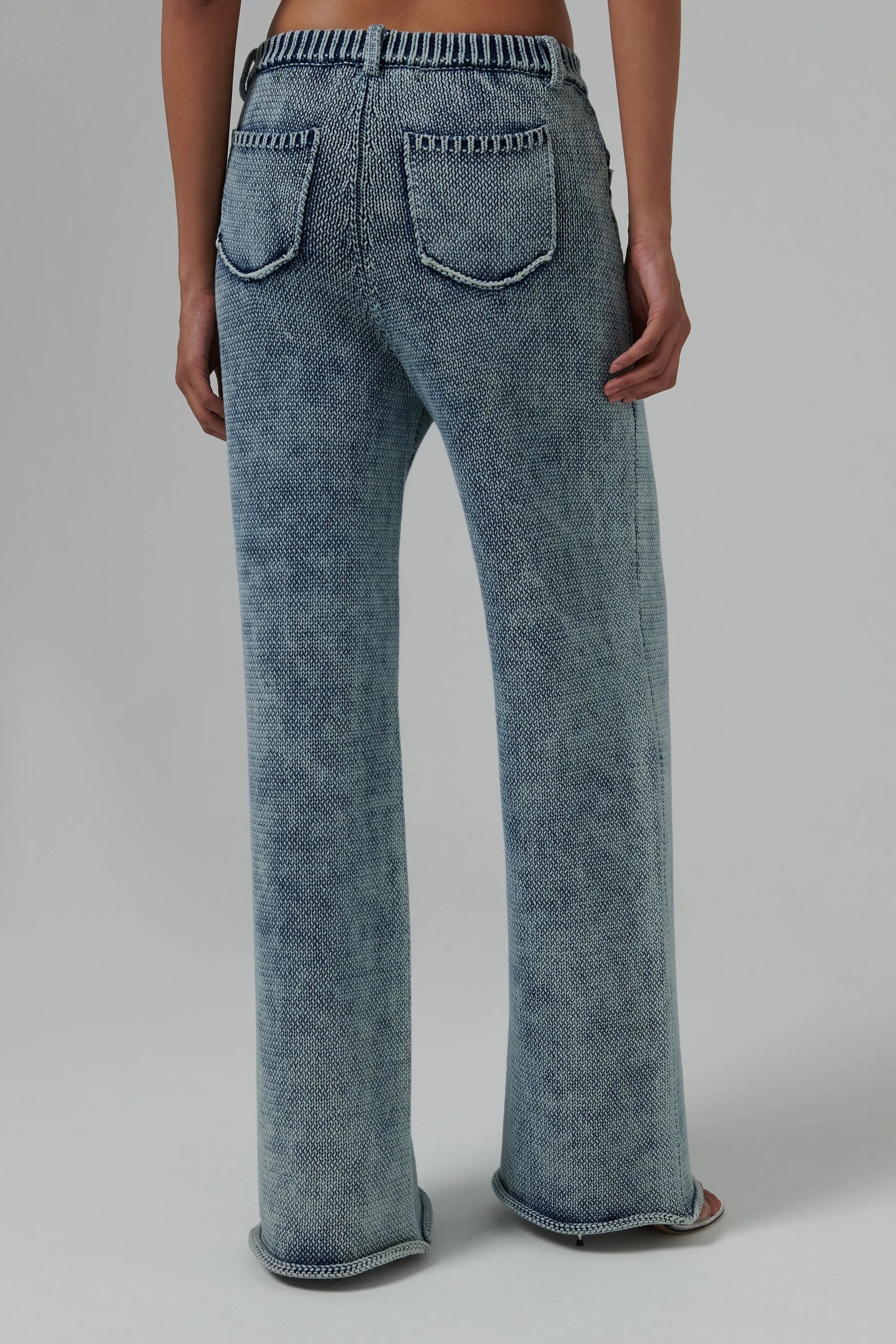 Blue Beren Knit Pants