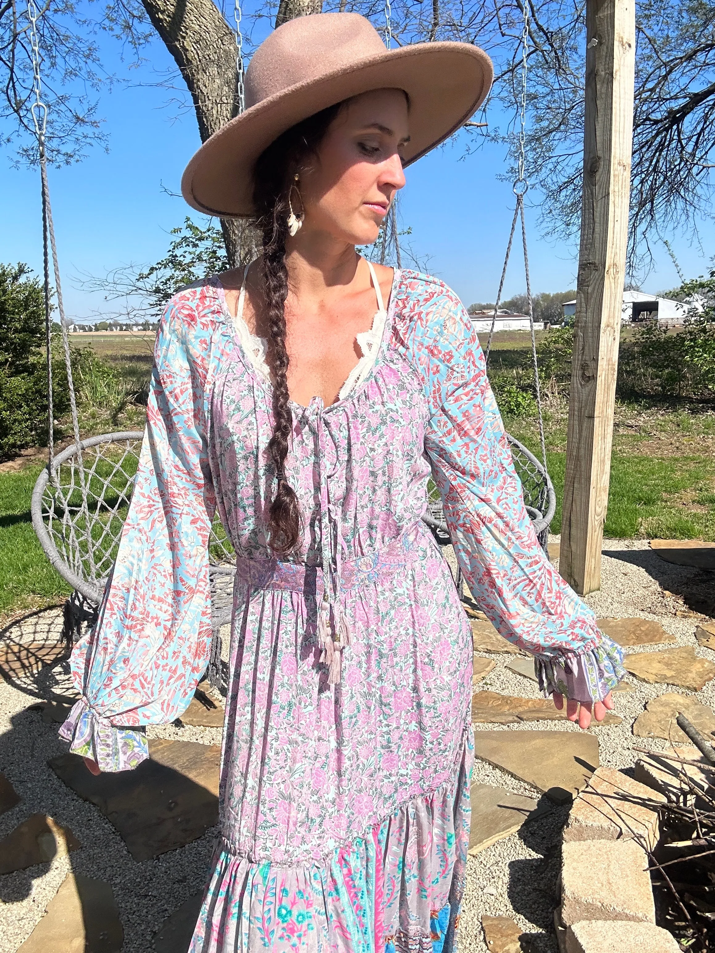 Bohemian Foral Maxi Dress - Wildflower