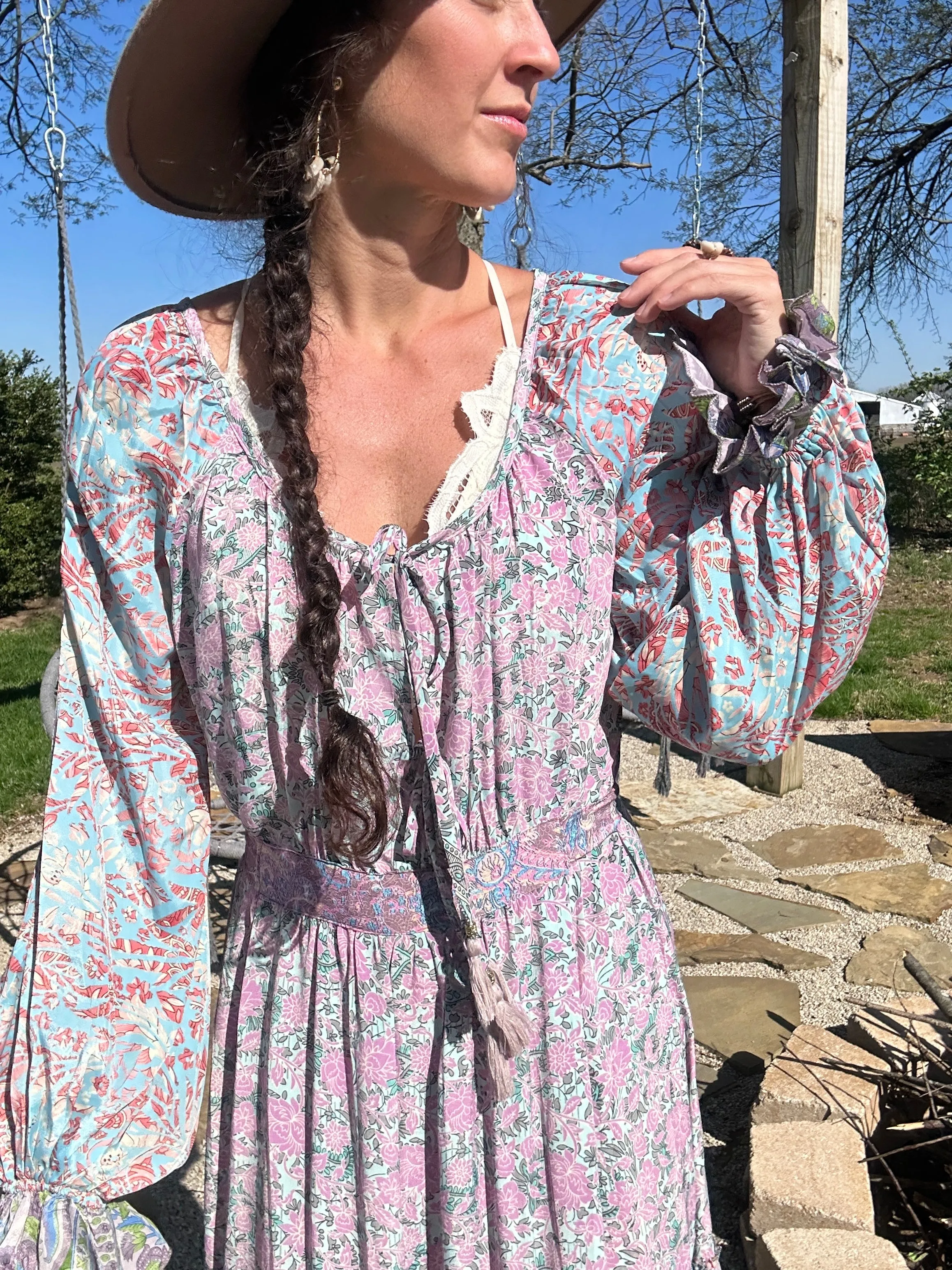 Bohemian Foral Maxi Dress - Wildflower