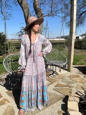 Bohemian Foral Maxi Dress - Wildflower