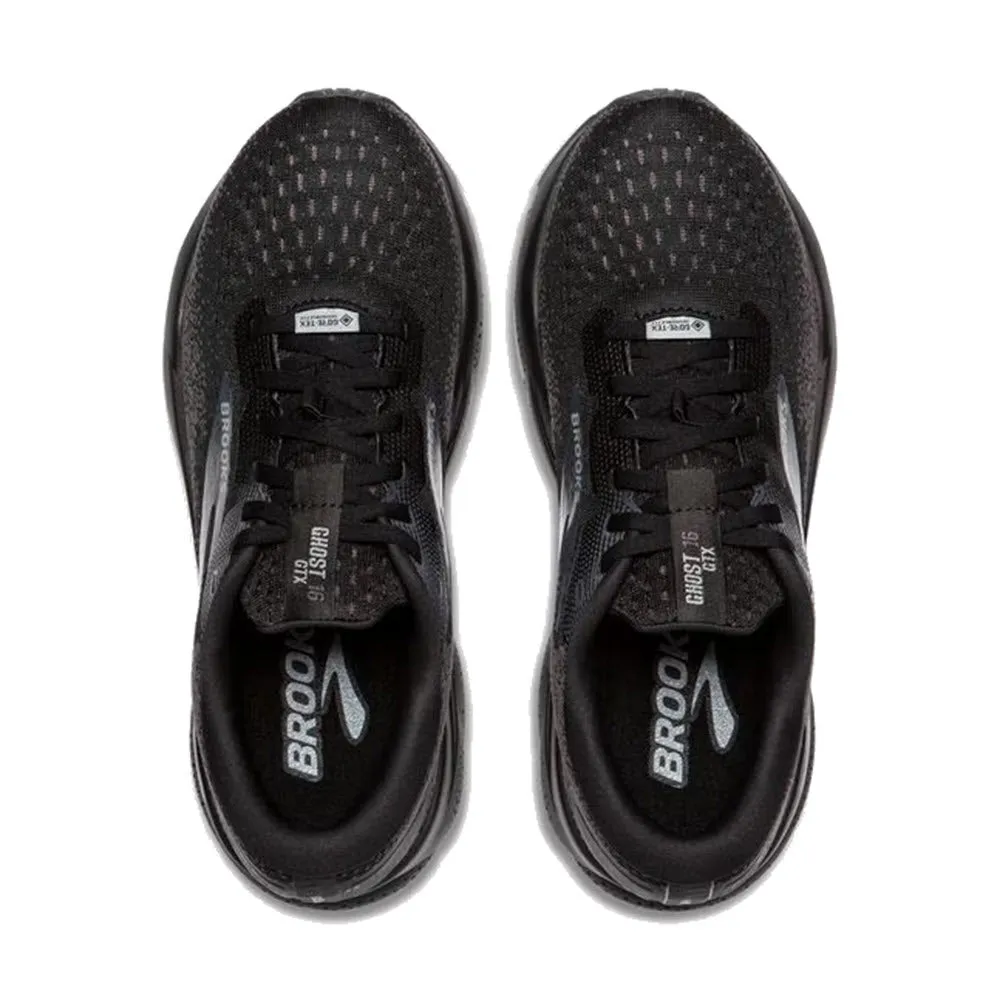 BROOKS GHOST 16 GTX BLACK/BLABK/EBONY - MENS