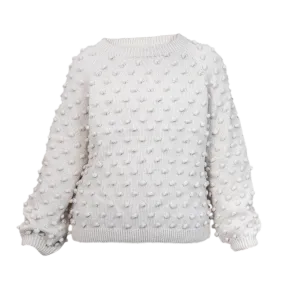 Bubble sweater (Women) - Buttermilk