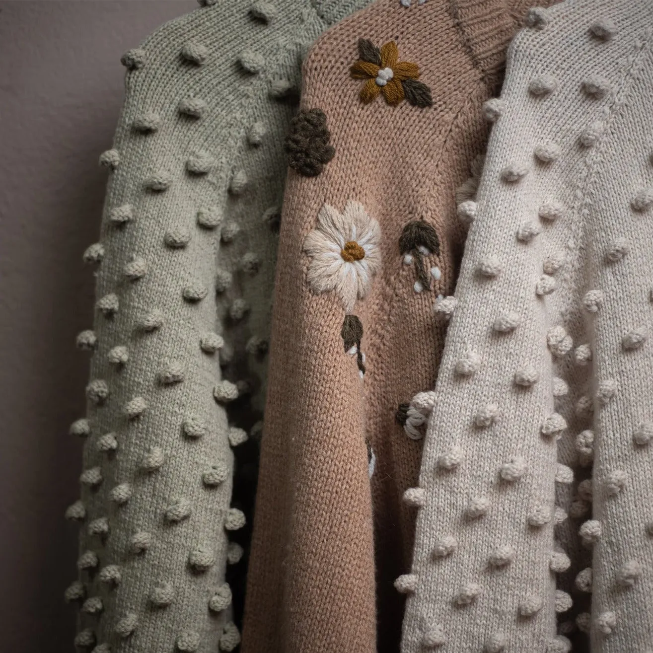 Bubble sweater (Women) - Light Camel