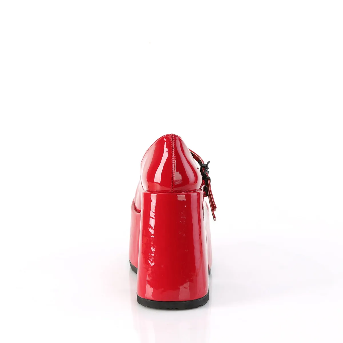 CAMEL-55 DemoniaCult Red Patent Sexy Women's Heels & Platform Shoes (Alternative Footwear)