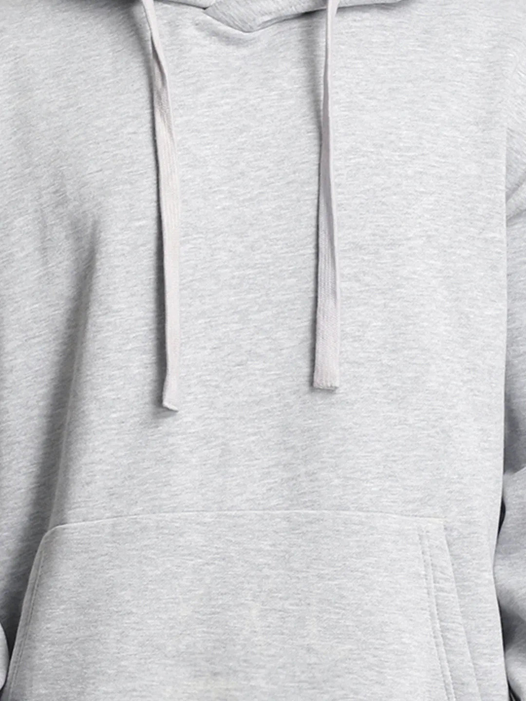 Cavendish Comfort Grey Melange Oversized Hoodie