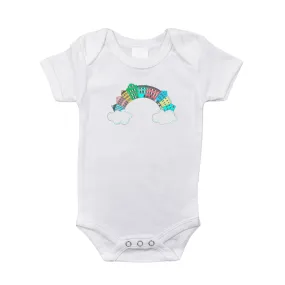 Charleston Rainbow Row Baby Onesie by Little Hometown