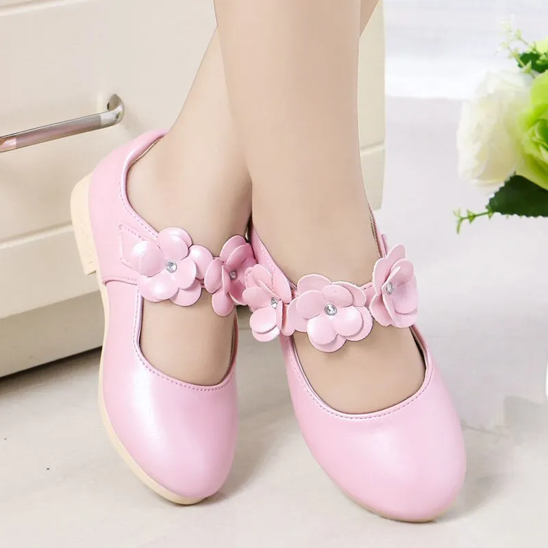 Children Wedding Shoes Girls | 10 Years Girls Shoe Wedding - Flower