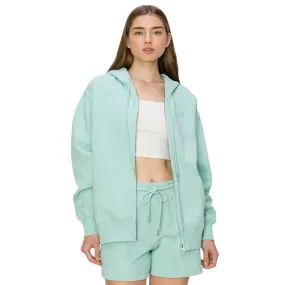 Cloud Fleece Zip Up Hoodie - Adriatic Blue