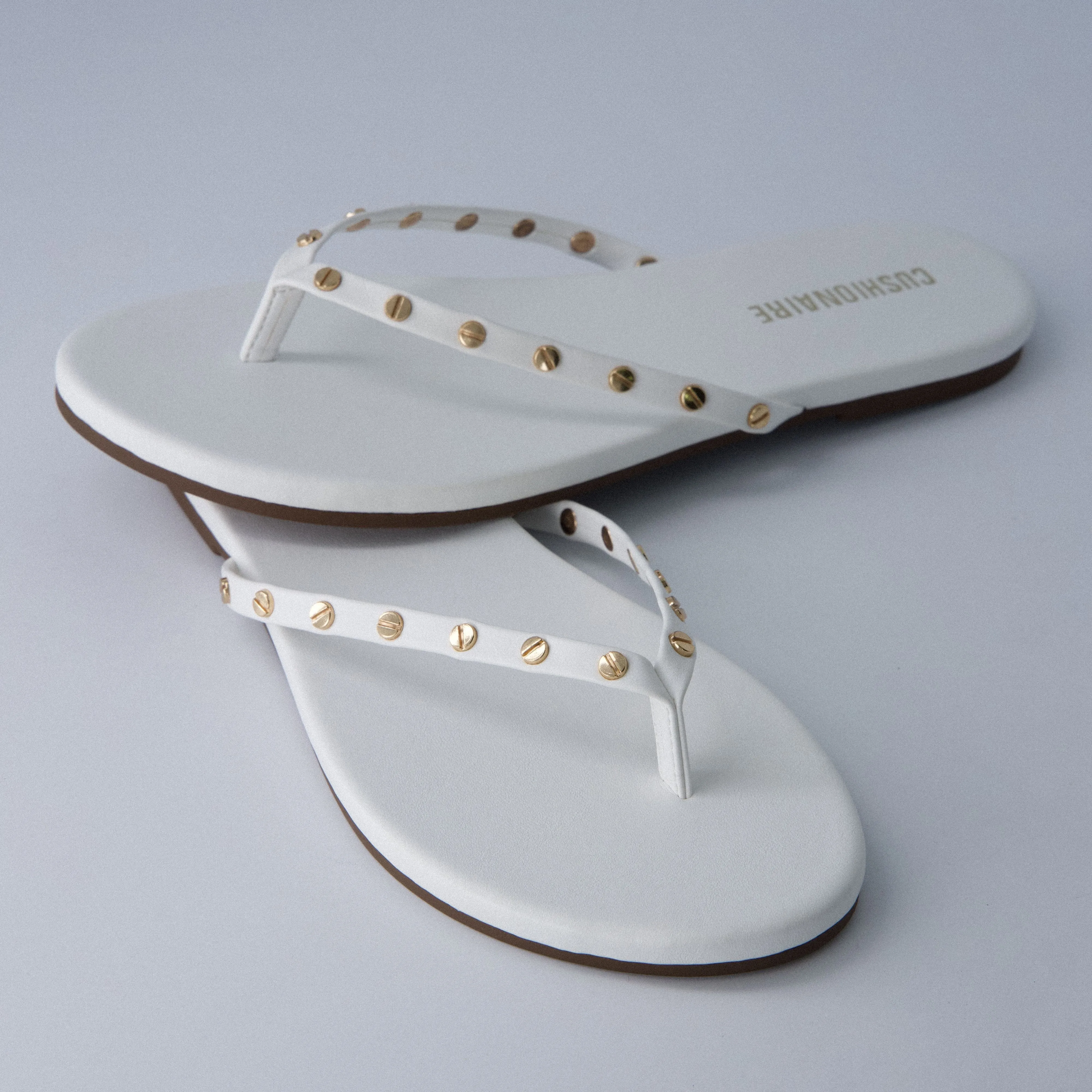 Confetti Studded Flip-Flops