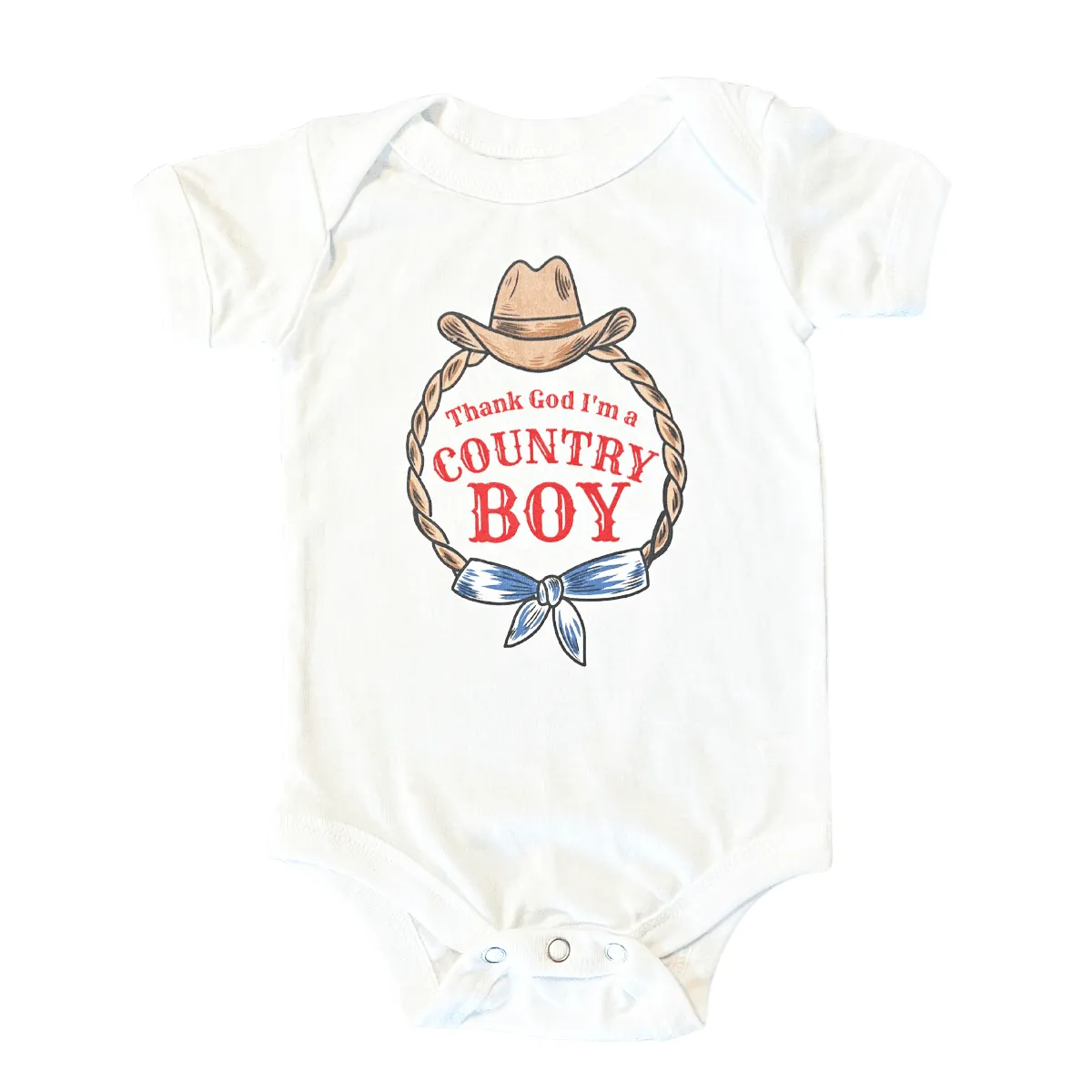 Country Boy Onesie by Little Hometown