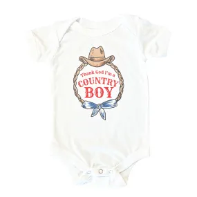 Country Boy Onesie by Little Hometown