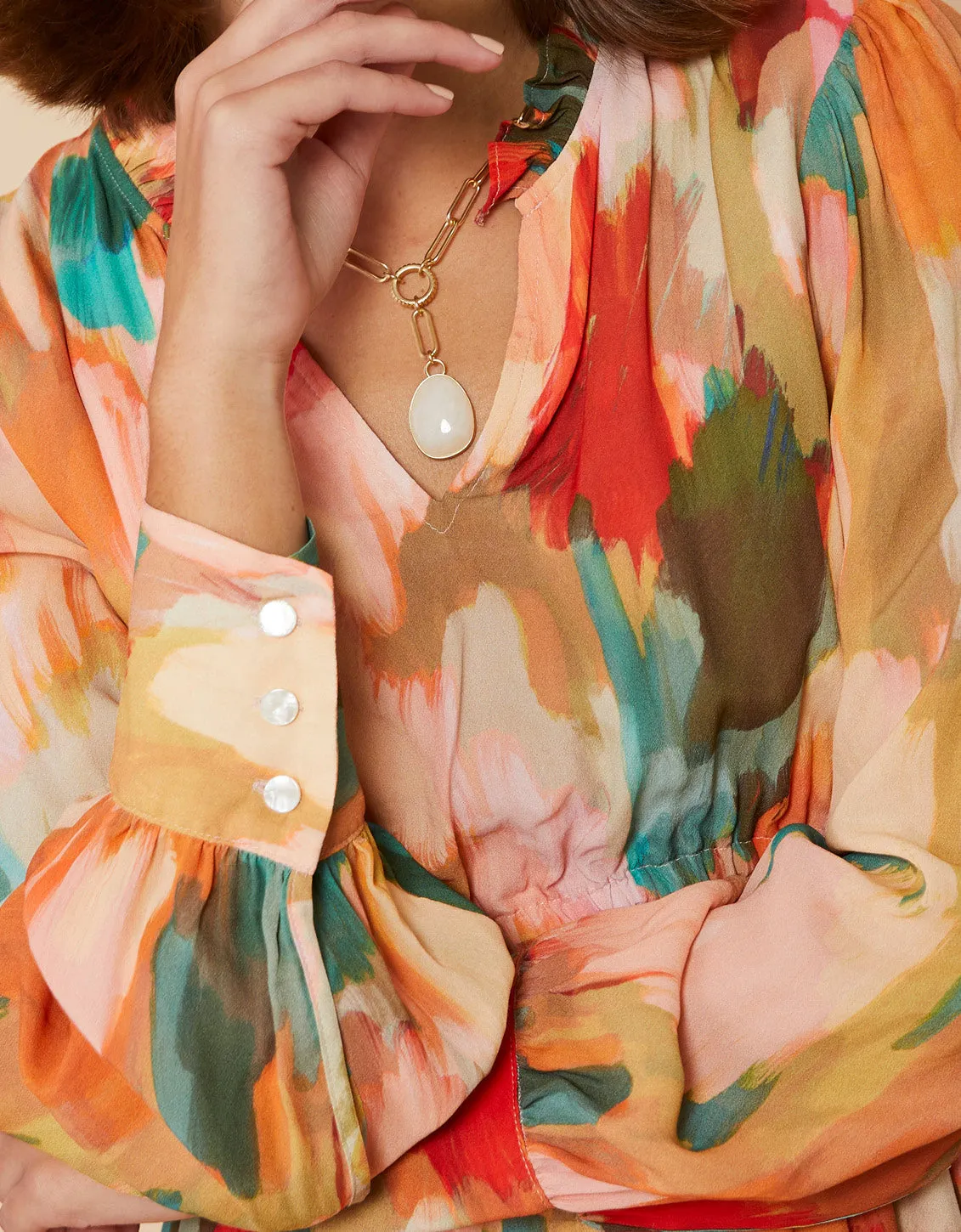 Edwina Botanical Dress by Spartina 449 - FINAL SALE