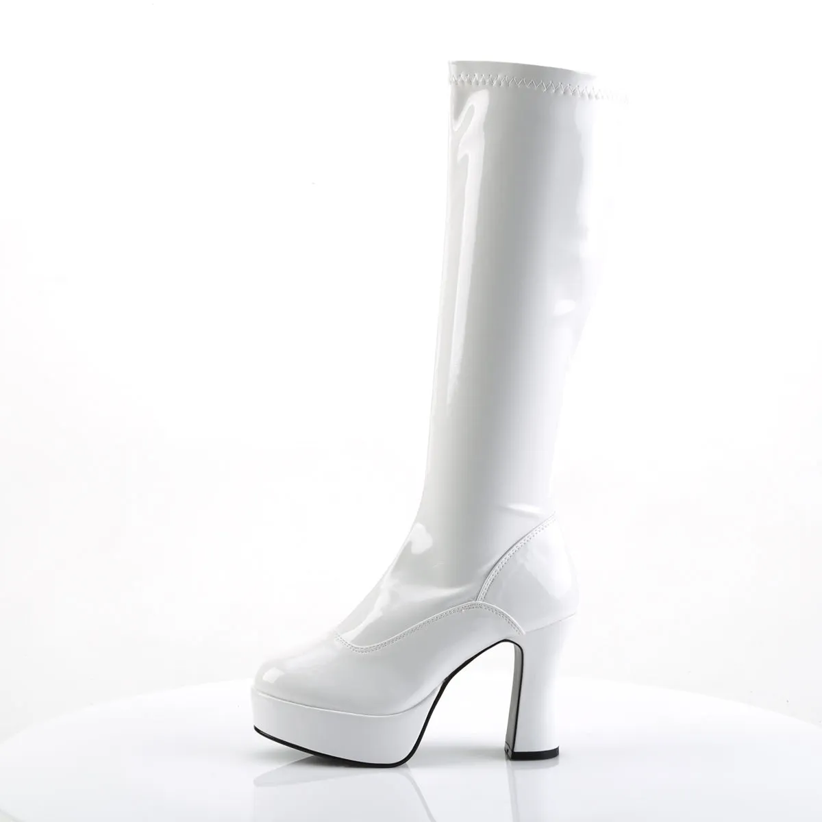 EXOTICA-2000 Funtasma White Fancy Dress Women's Boots (Fantasy Footwear)