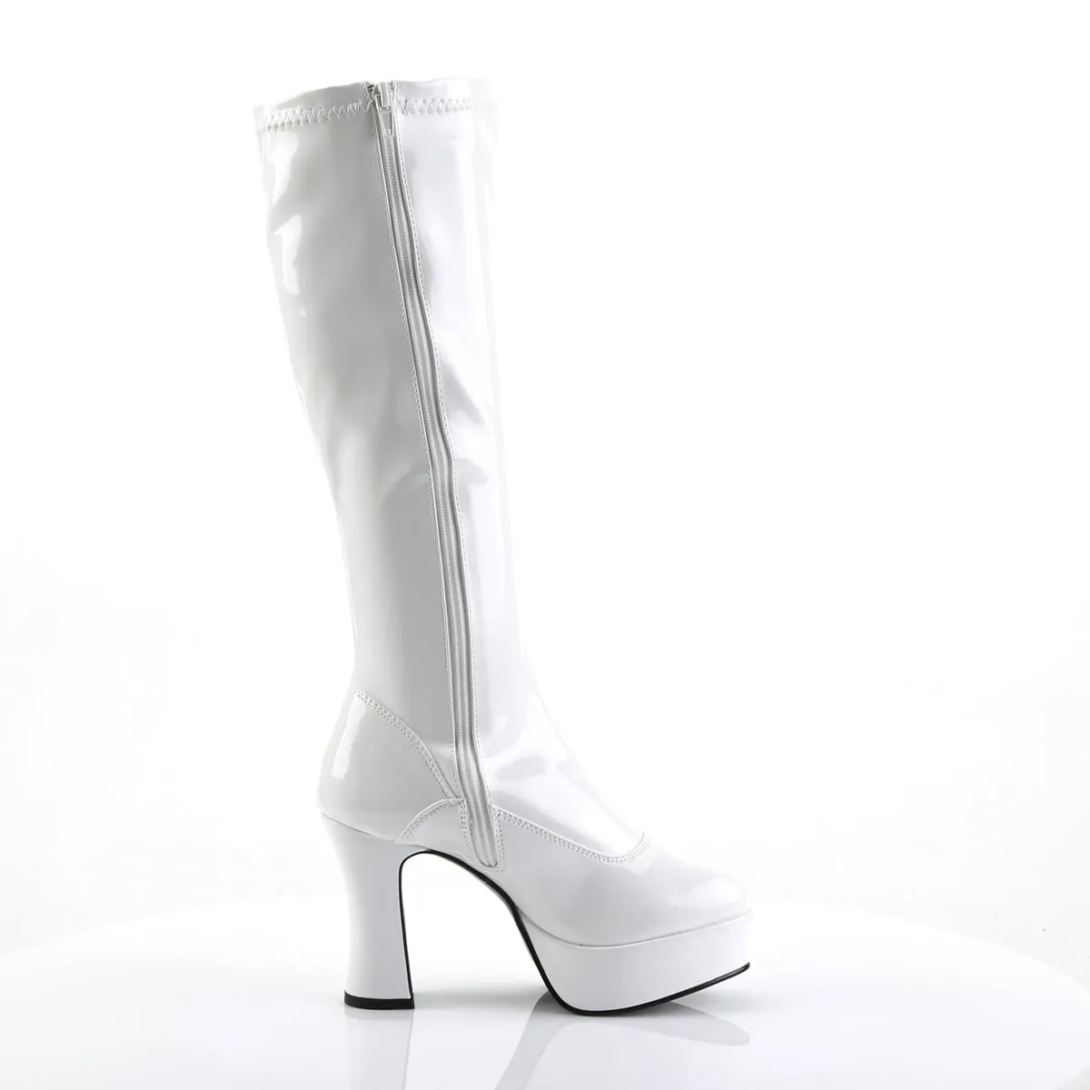 EXOTICA-2000 Funtasma White Fancy Dress Women's Boots (Fantasy Footwear)