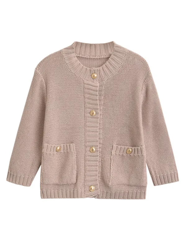 Fall Layering Piece Yellow Cardigan Sweater for Women