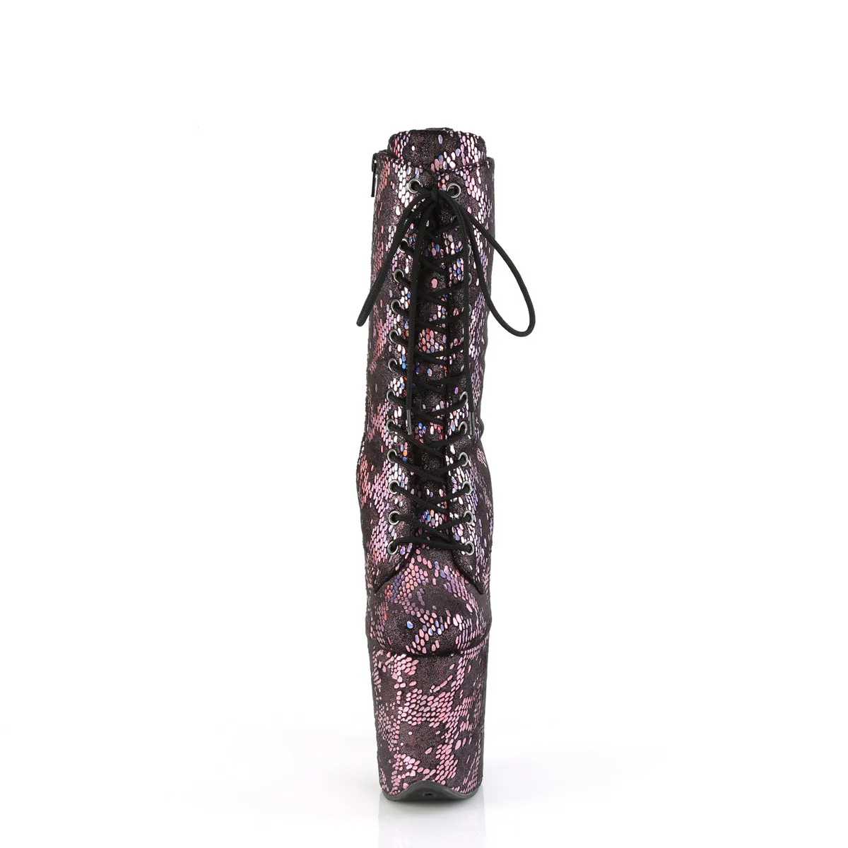 FLAMINGO-1040SPF Pleaser Baby Pink Metallic Sexy Platform Shoes (Pole Dancing Heels)