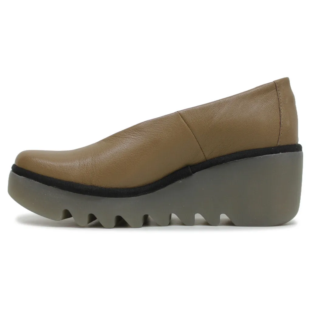 Fly London BESO246FLY Leather Women's Wedge Heel Shoes