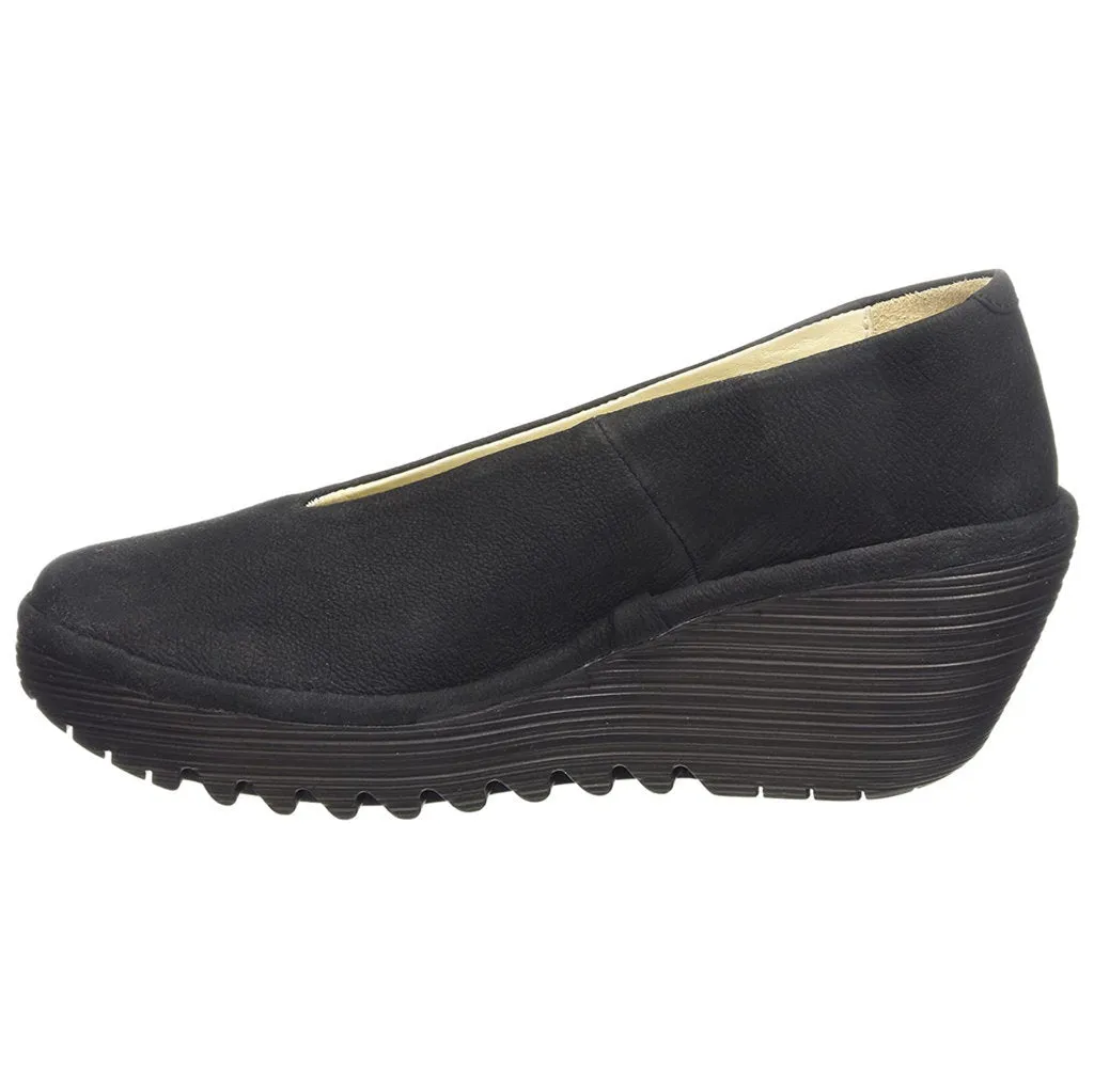 Fly London Yaz Cupido Leather Women's Wedge Shoes