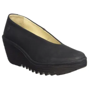 Fly London Yaz Cupido Leather Women's Wedge Shoes