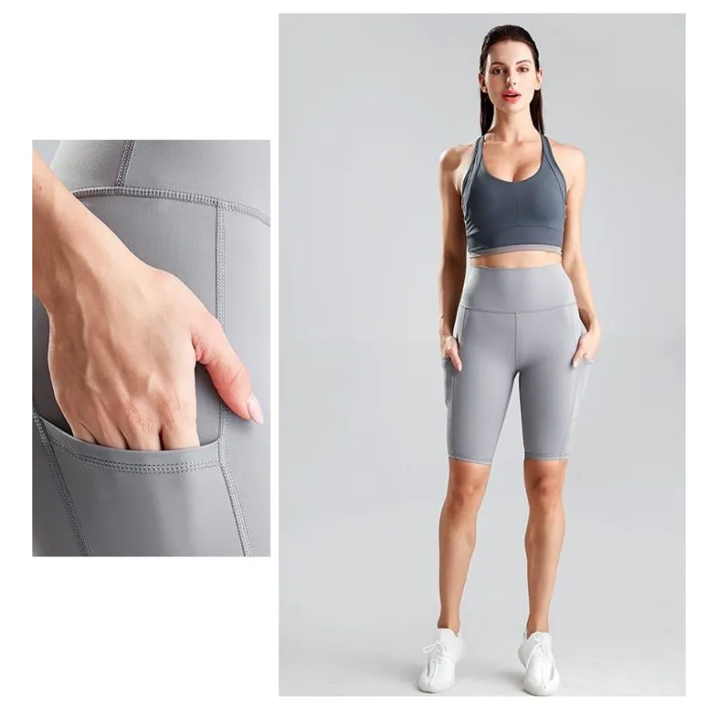High Waisted Workout Shorts For Women