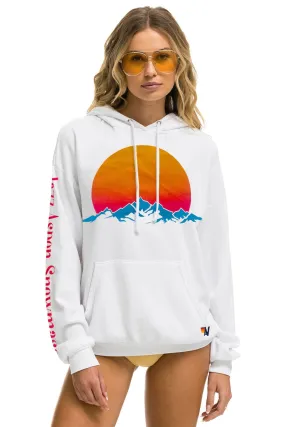 JAZZ ASPEN SNOWMASS 2023 RELAXED PULLOVER HOODIE - WHITE