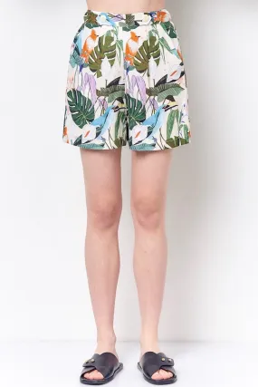 JORDAN High Waisted Shorts-Bird