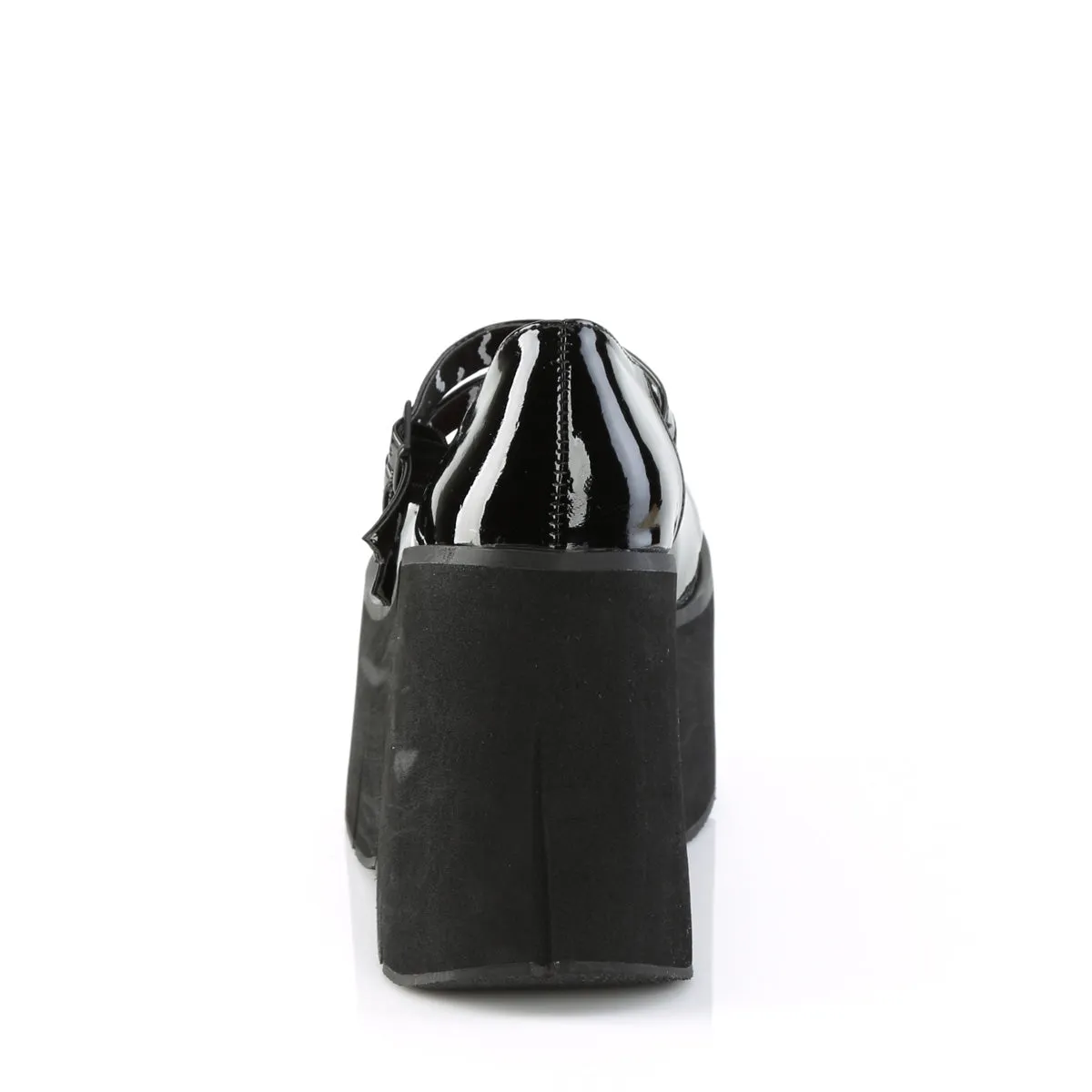 KERA-08 DemoniaCult Black Patent Sexy Women's Heels & Platform Shoes (Alternative Footwear)