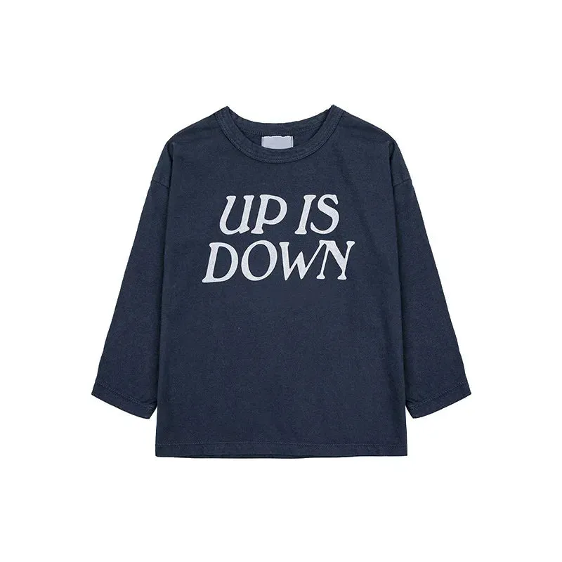 Kids Boys and Girls Trendy Long Sleeve Cool Cartoon Tops