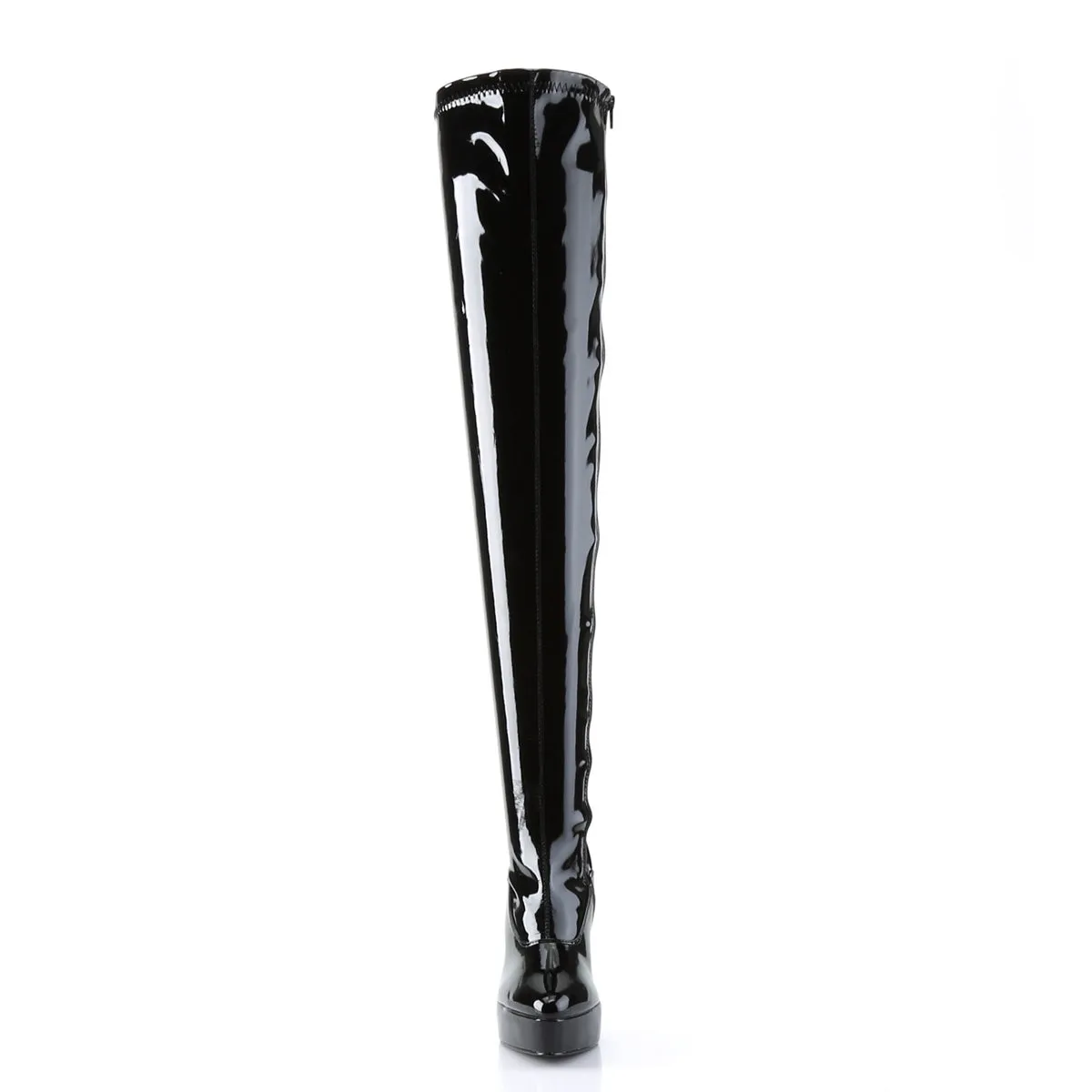 Lace-up Thigh Boots 5-inch Heel INDULGE-3063