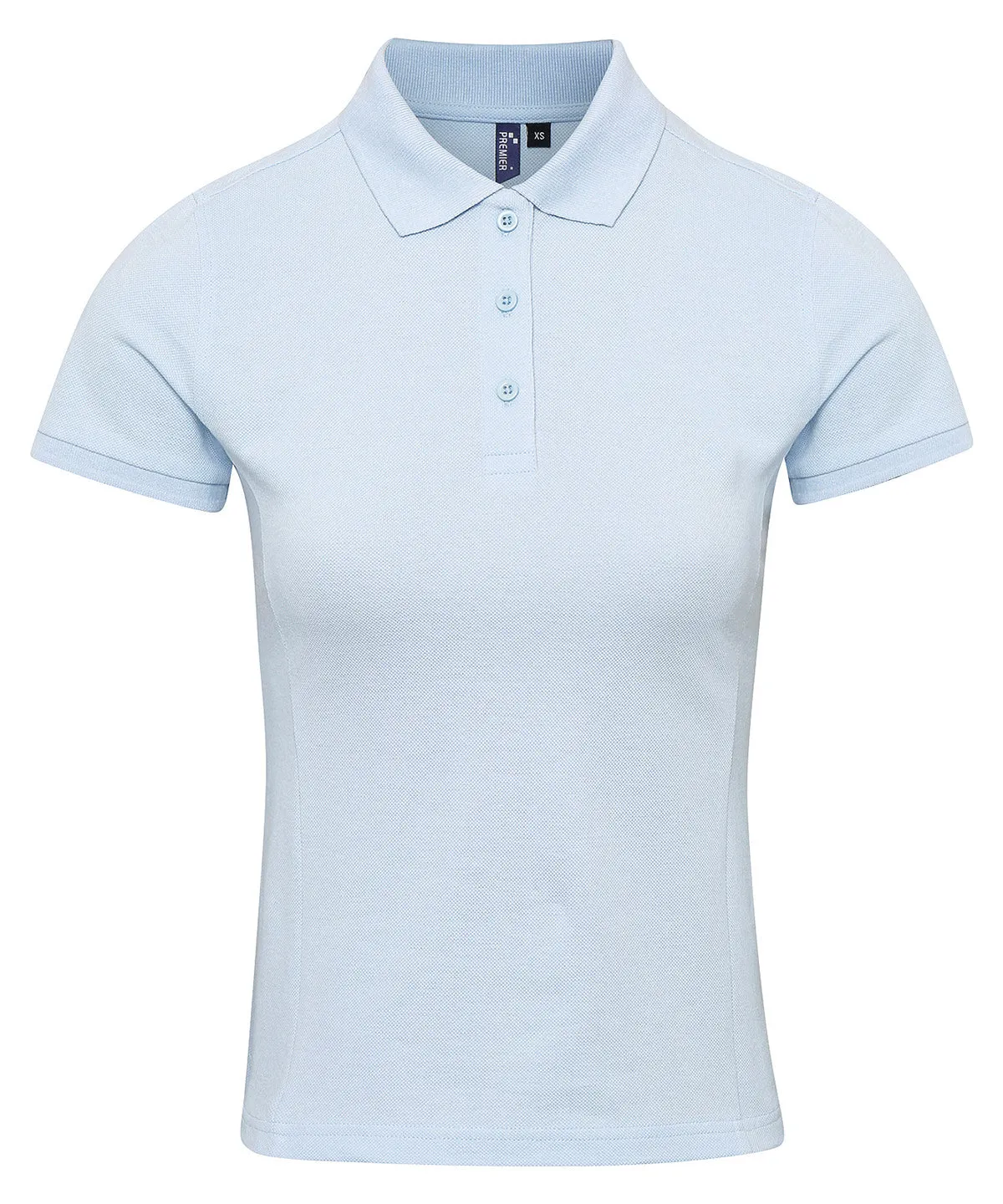 Light Blue - Women's Coolchecker® plus piqué polo